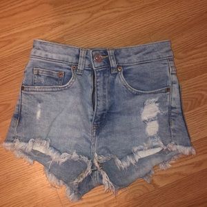 DIVIDED H&M jean shorts